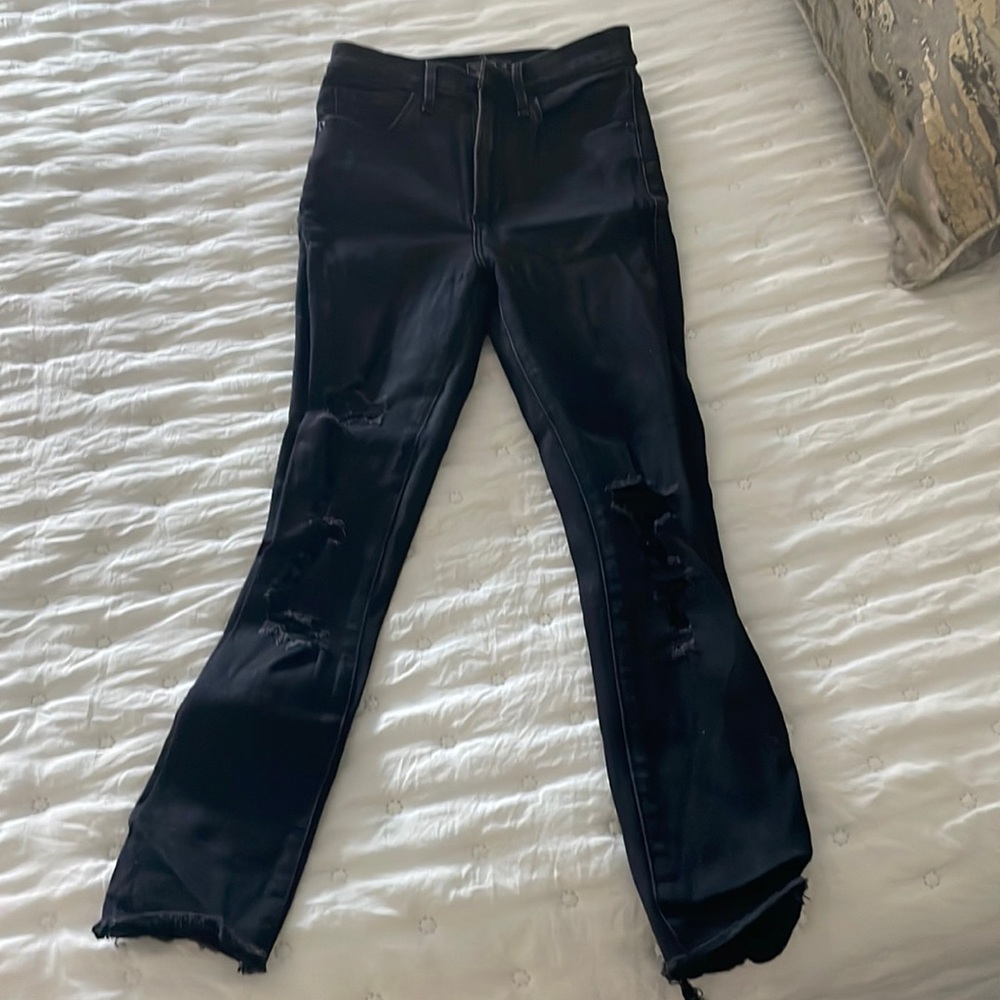 Abercrombie ultra high rise super skinny jean